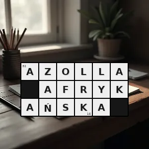 Hasło krzyżówkowe azolla pinnata gatunek paproci z rodziny salwiniowatych lub wg innych ujęć azollowatych uznawanej za monotypową - azolla afrykańska – rozwiązanie, synonimy, podpowiedzi i definicje krzyżówkowe